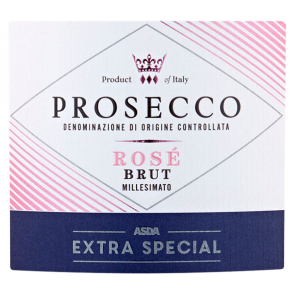 ASDA Extra Special Prosecco Rosé Brut - Image 2