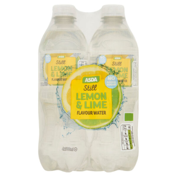 ASDA Still Lemon & Lime Flavour Water