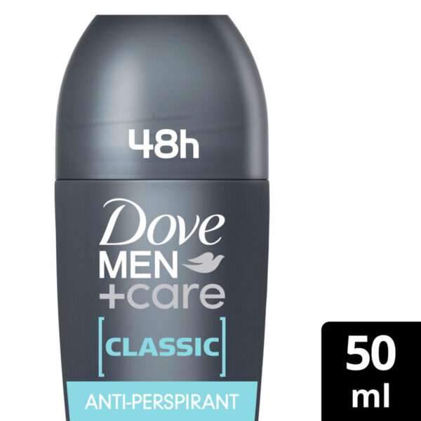 Dove Men+Care Antiperspirant Roll On Classic 50 ml