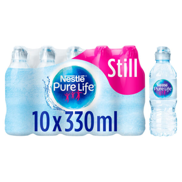 Nestle Pure Life Still Spring Water Sports Cap Bottles