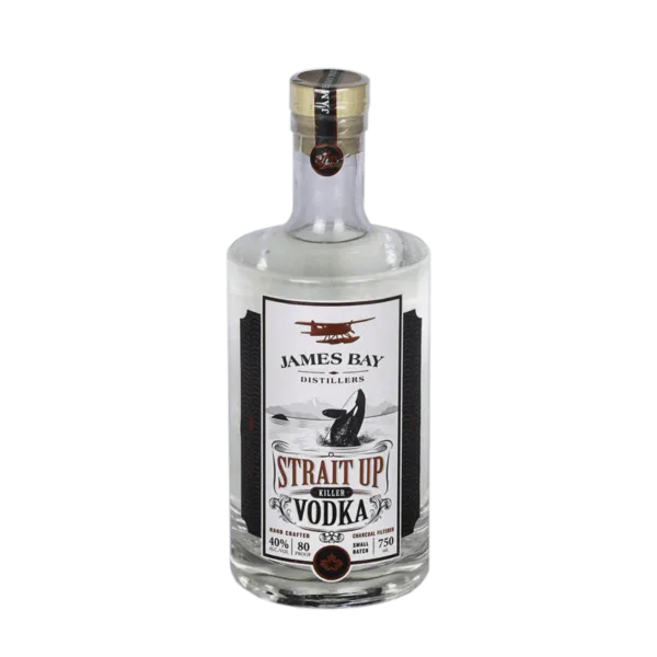 James Bay Distillers Strait Up Killer Vodka