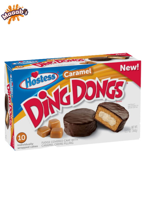 Hostess - Caramel Ding Dongs Multipack Frozen -361g