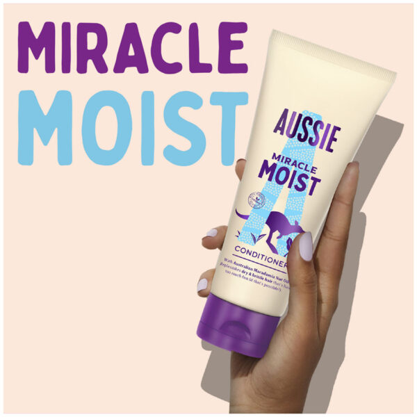 Aussie Miracle Moist Conditioner For Dry,Really Thirsty Hair - Image 2