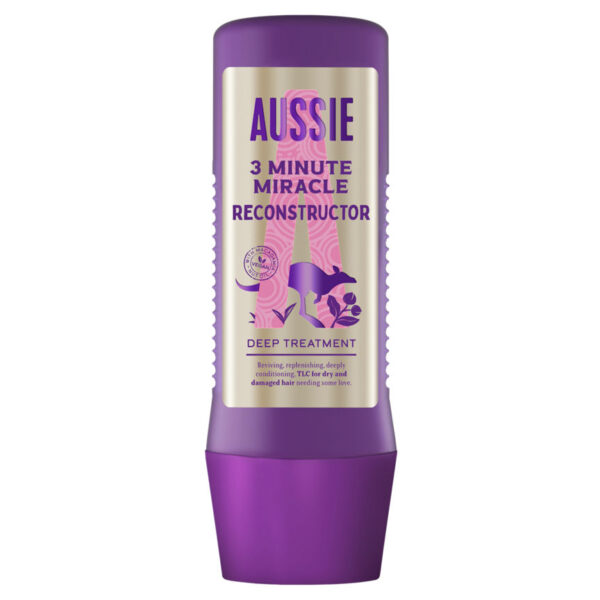 Aussie 3 Minute Miracle Reconstructor Vegan Deep Treatment Hair Mask