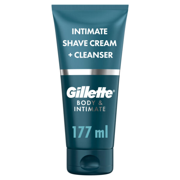 Gillette Intimate Pubic Shave Cream and Cleanser (150 ml)