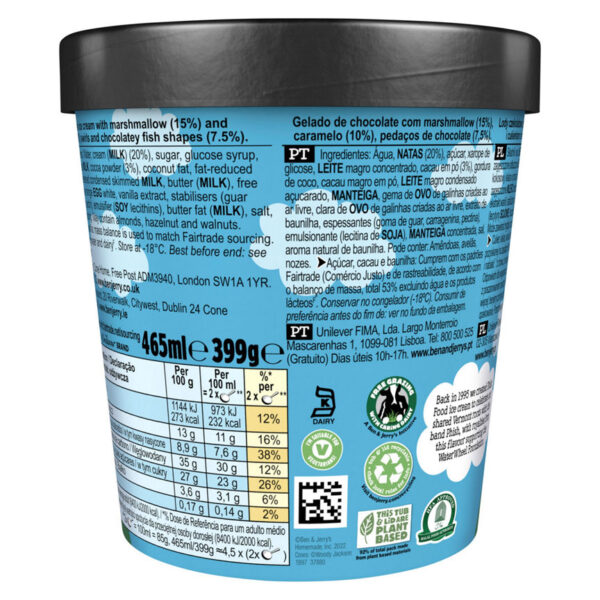 Ben & Jerry's Phish Food Ice Cream Tub - Image 2