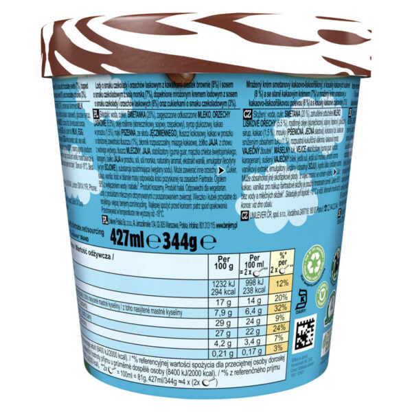 Ben & Jerry's Hazel-nuttin' but Chocolate Sundae Ice Cream - Image 2