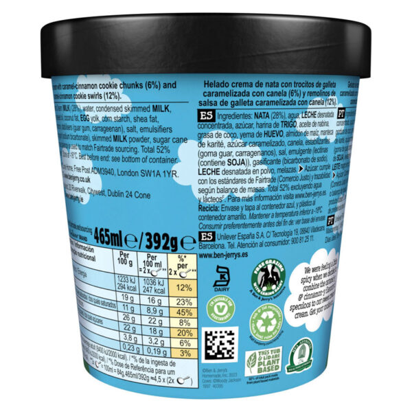 Ben & Jerry's Ice Cream Tub Spectacu-love 465ml - Image 2