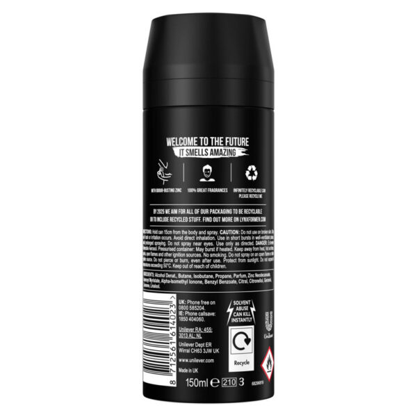 Lynx Black Body Spray - Image 2