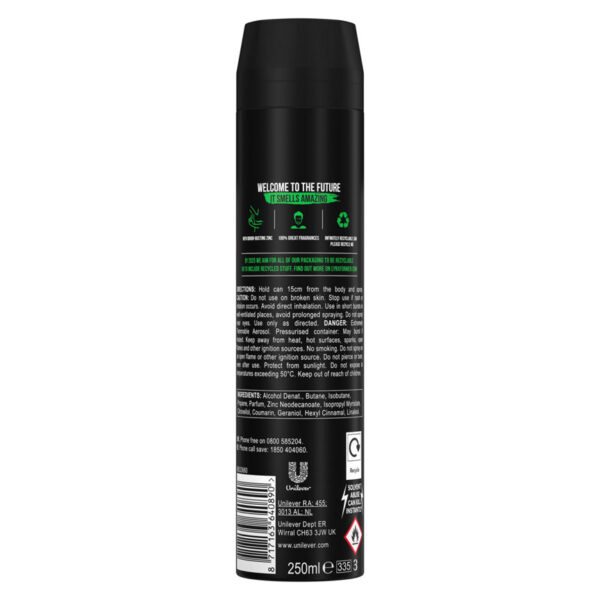 Lynx Aerosol Bodyspray Africa 250 ml - Image 2