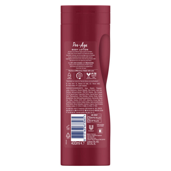 Dove Nourishing Body Care Pro Age Body Lotion 400ml - Image 2