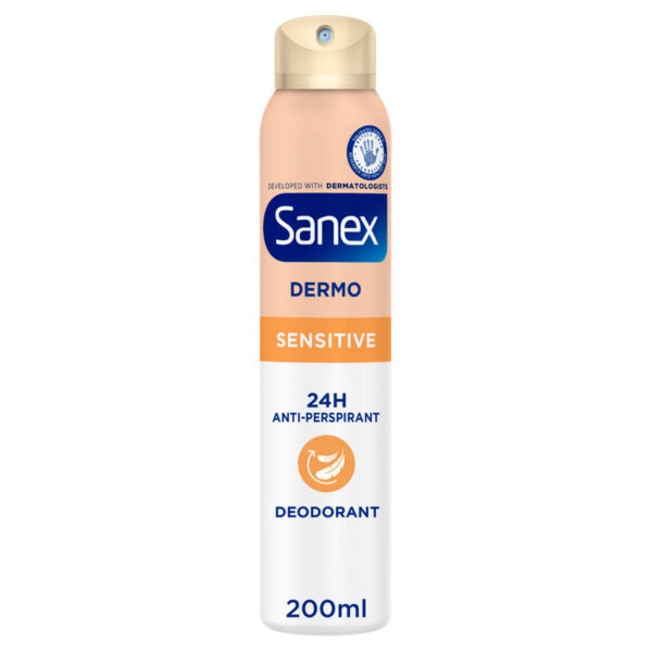 Sanex Dermo Sensitive Antiperspirant Spray 200ml