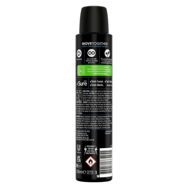 Sure Men Anti-Perspirant Aerosol Invisible Ice Fresh - Image 2