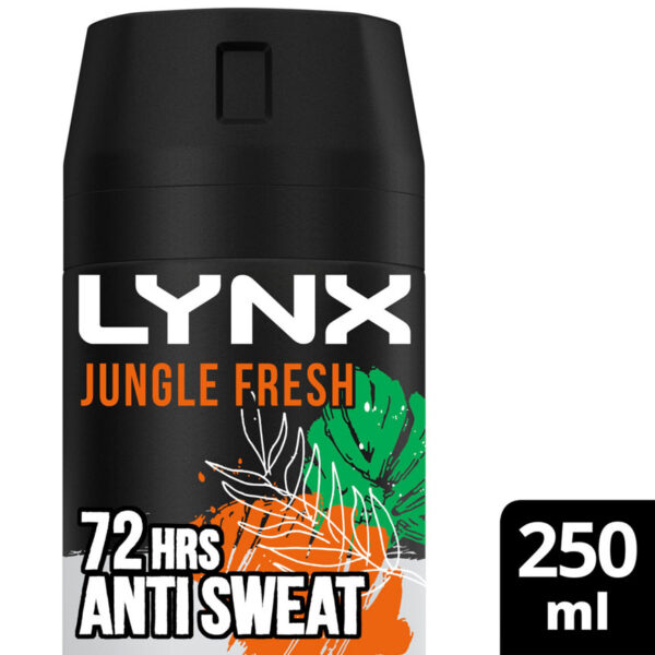 Lynx Antiperspirant Deodorant Jungle Fresh 250 ml