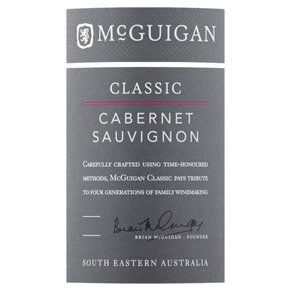 McGuigan Classic Cabernet Sauvignon - Image 2