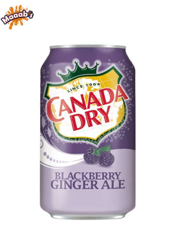 Canada Dry Blackberry Ginger Ale-355ML