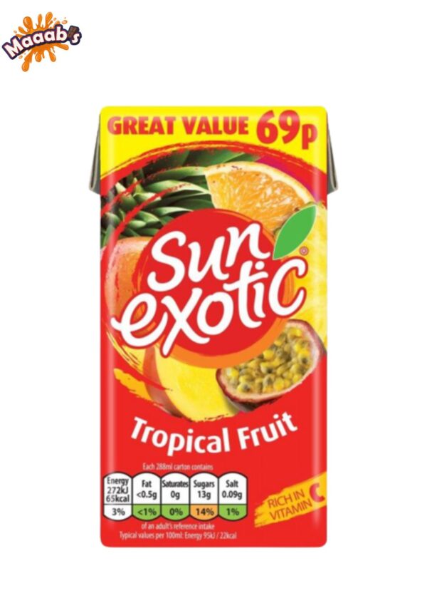 Sun Exotic Tropical Fruit 288ml