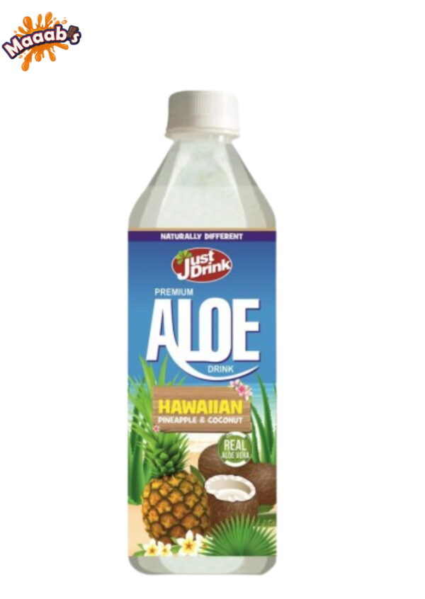 Just Drink Aloe Hawaiian Bottle 500ml