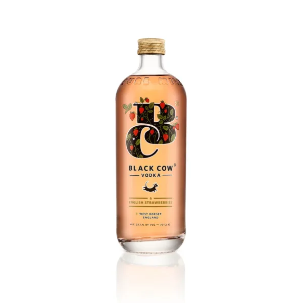 Black Cow Vodka & English Strawberries Vodka | 700ML