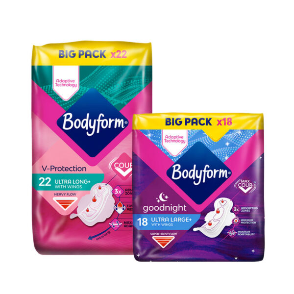 Bodyform Day & Night Pads