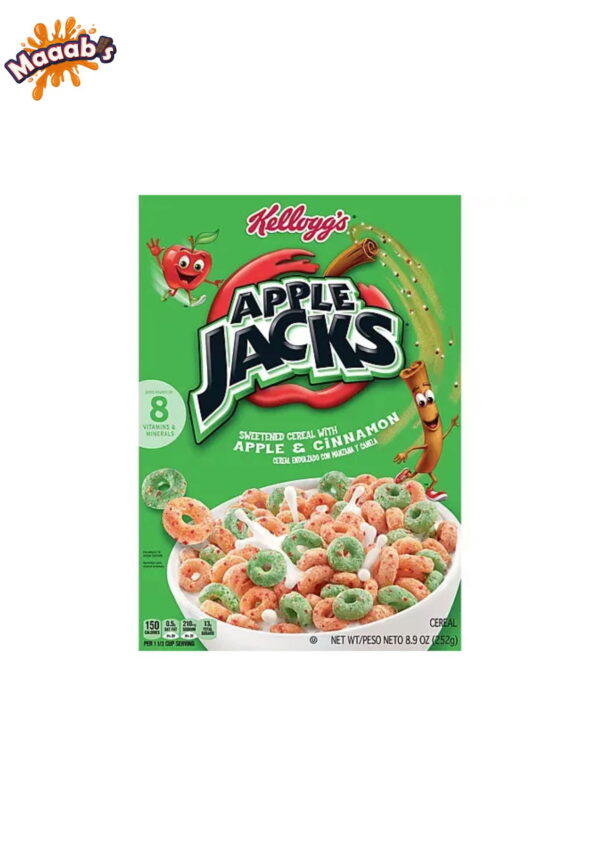 Kellogg's Apple Jacks Apple & Cinnamon 286g (10.1oz)