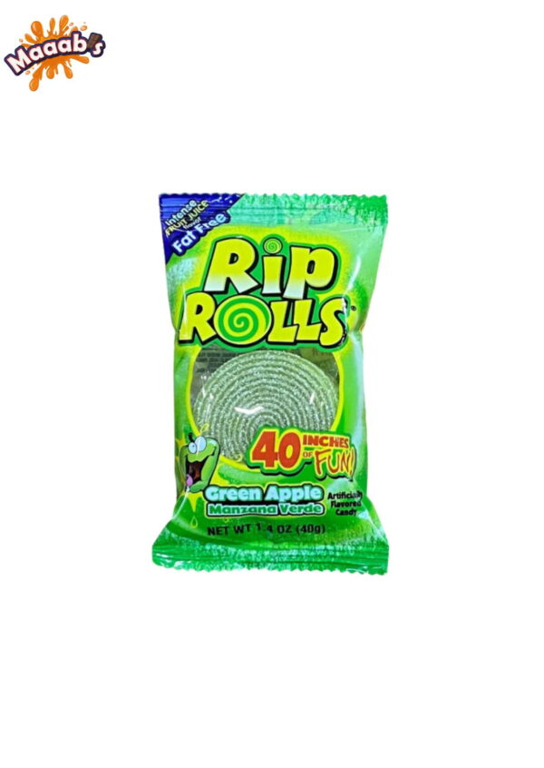 Rip Rolls Green Apple - 1.4oz (40g)