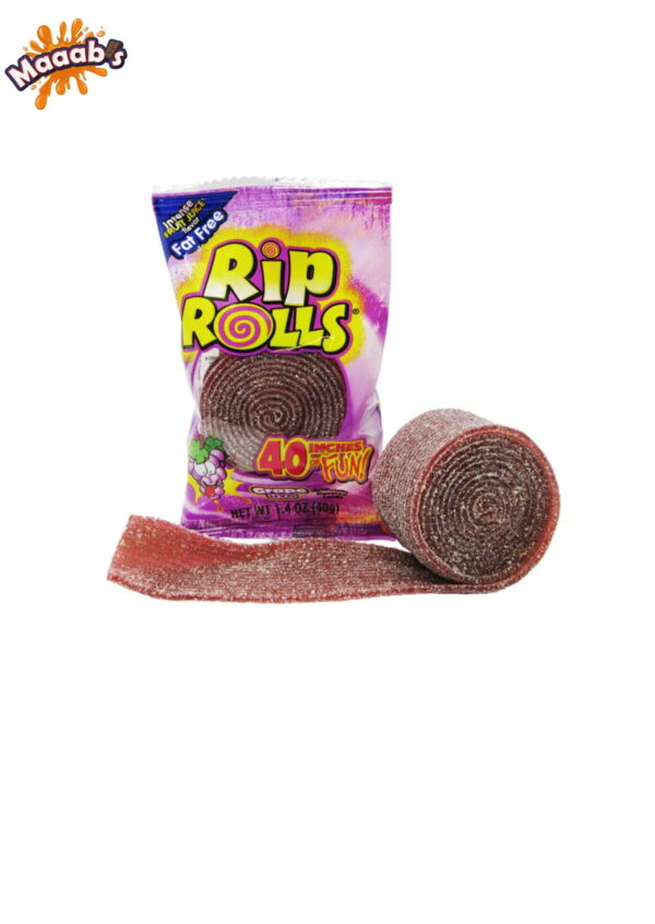 Rip Rolls Grape - 1.4oz (40g)