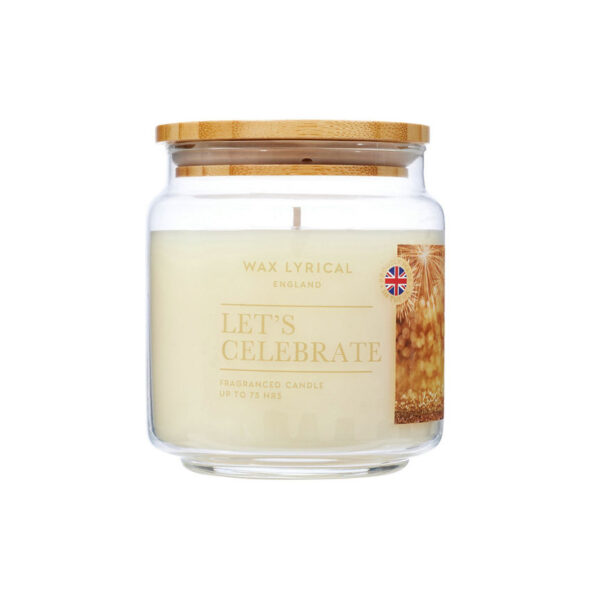 Wax Lyrical Medium Jar Let's Celebrate Candle