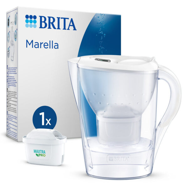 Brita Water Filter Jug Marella 2.4L