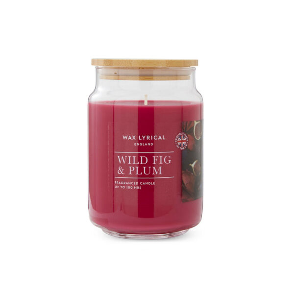 Wax Lyrical Large Jar Wild Fig & Plum