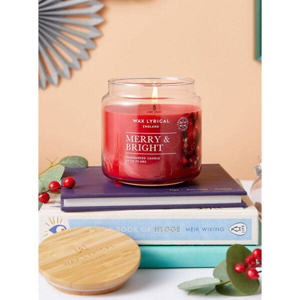 Wax Lyrical Medium Jar Merry & Bright - Image 2