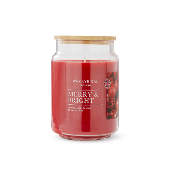 Wax Lyrical Large Jar Merry & Bright