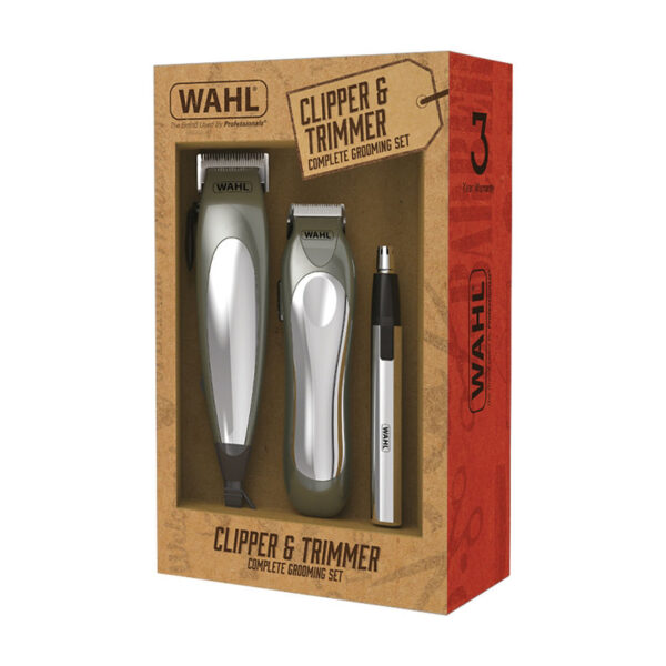 Wahl 79305-3517W Deluxe Clipper and Trimmer Gift Set - Image 2