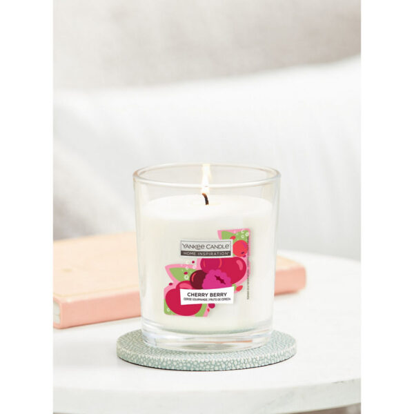 Yankee Candle Everyday Value Cherry Berry Scented Candle - Image 2