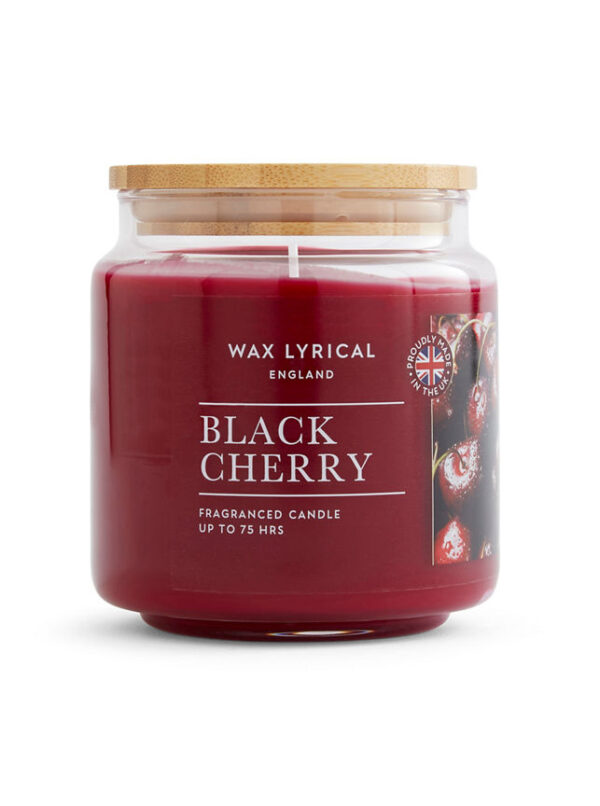 Wax Lyrical Medium Jar Black Cherry