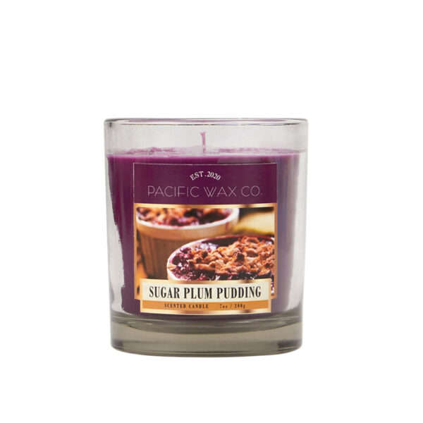 Pacific Wax Co Plum Pudding Small Jar Candle