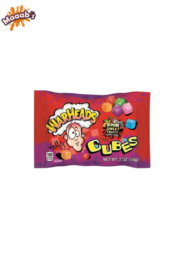 Warheads Cubes Peg bag 2oz (57g)