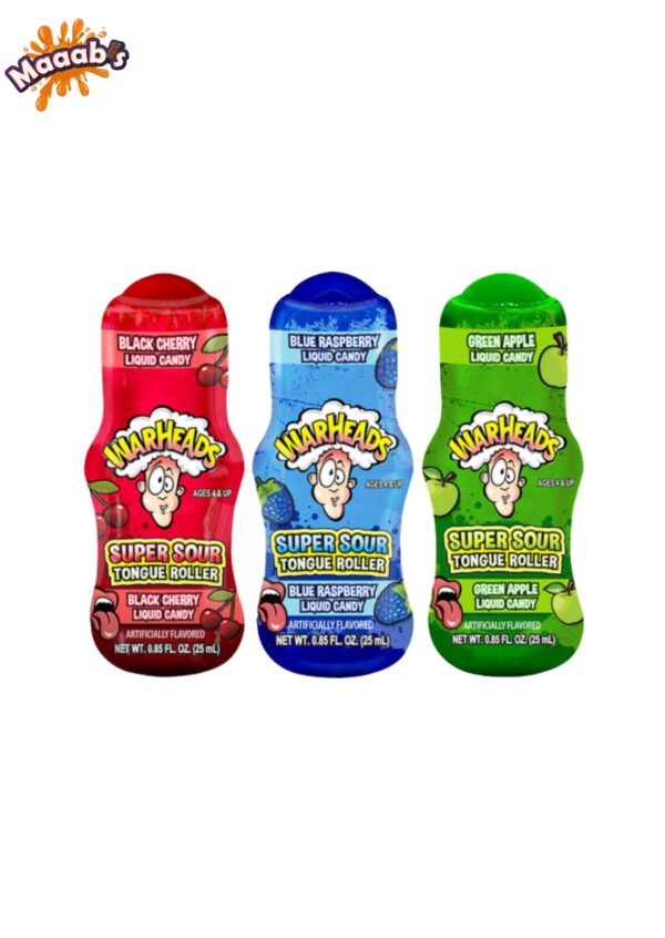 Warheads Super Sour Tongue Roller 0.85oz (25ml)