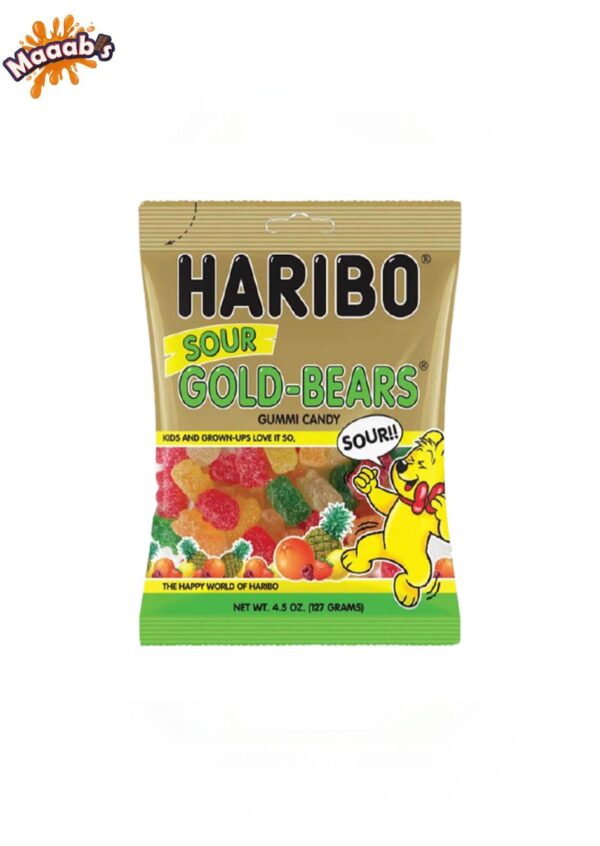 Haribo Sour Gold Bears 4.5oz (127g)