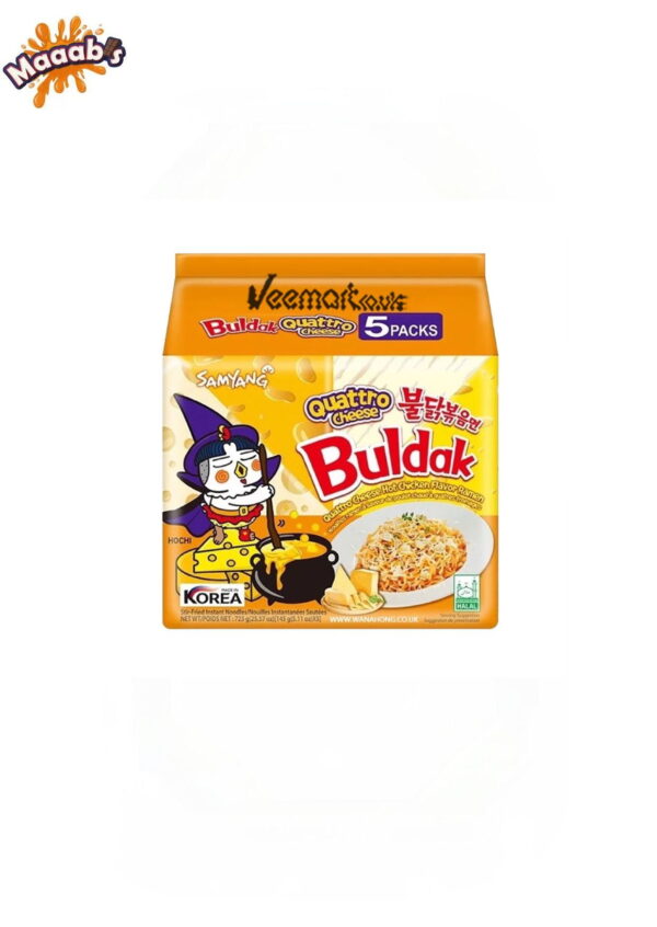 Samyang Buldok - Quattro Cheese Noddles 700g