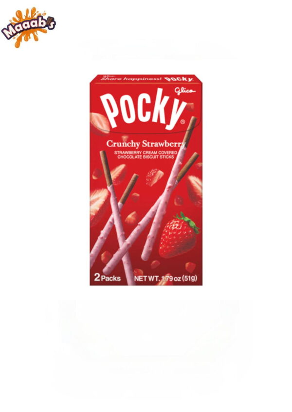 Pocky Crunchy Strawberry 51g (1.8oz)