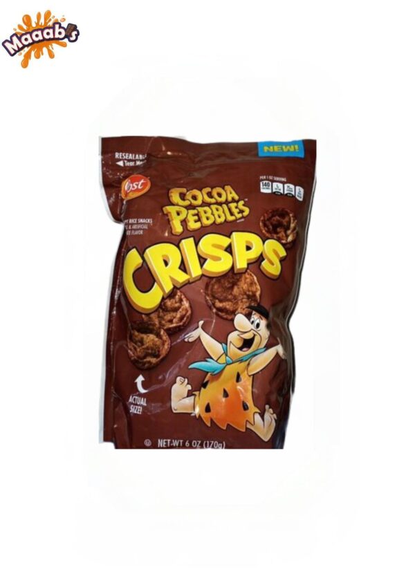 Post Cocoa Pebbles Crisps - 170g (6oz)