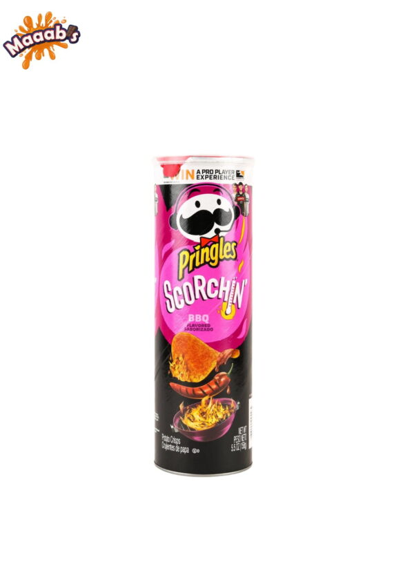 Pringles Scorchin Mediam BBQ 156g (5.5oz)