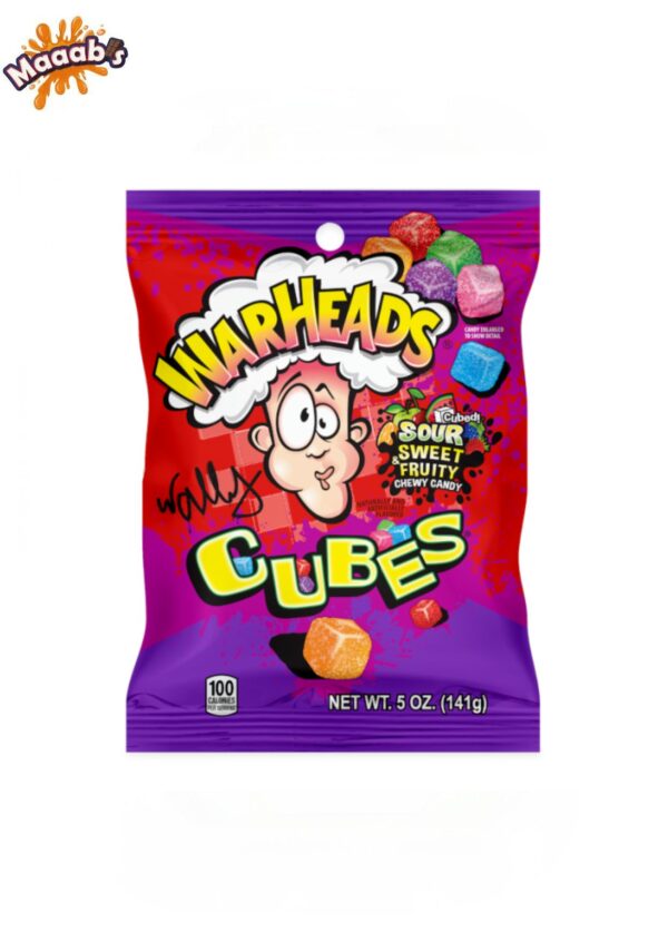 Warheads Chew Cubes 141gm