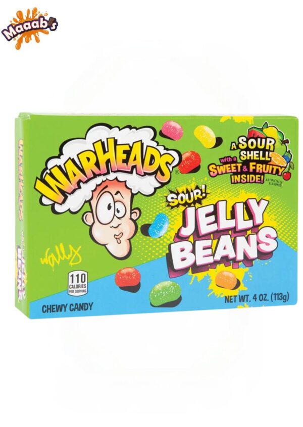 Warheads - Sour Jellybeans - 4oz (113g)